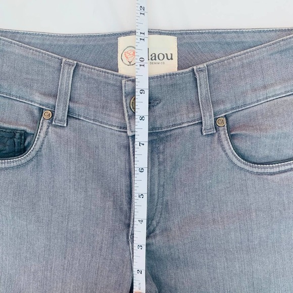 DAOU Denim Co. High Rise Skinny Jeans Rare Size 24 - Picture 7 of 12